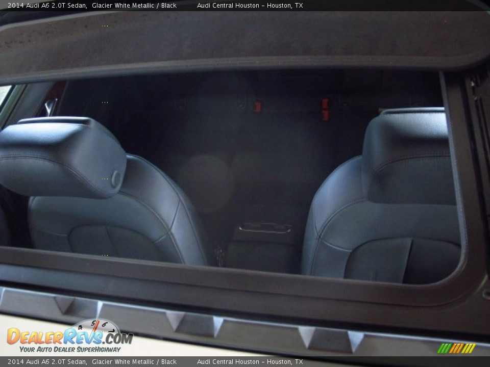 2014 Audi A6 2.0T Sedan Glacier White Metallic / Black Photo #10