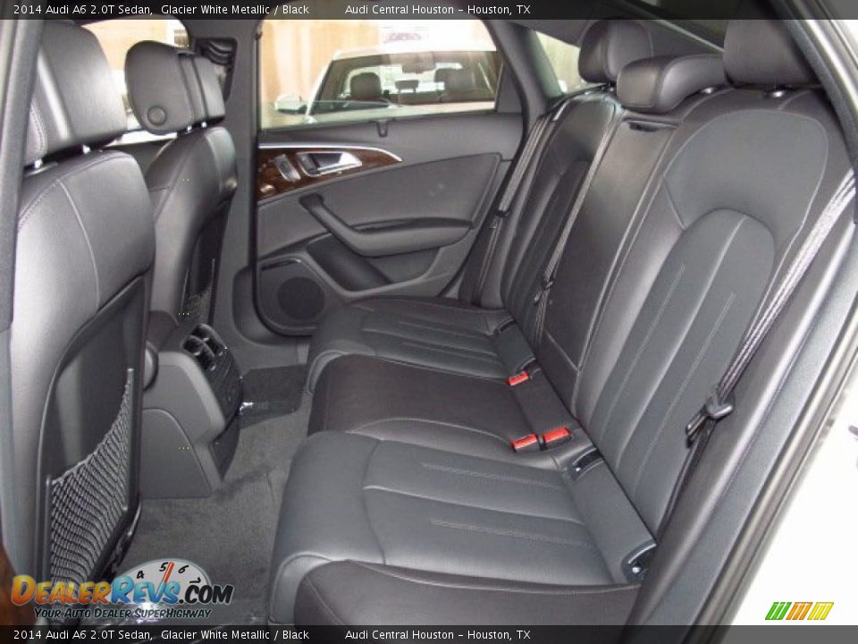 2014 Audi A6 2.0T Sedan Glacier White Metallic / Black Photo #14