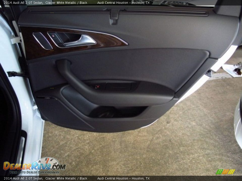 2014 Audi A6 2.0T Sedan Glacier White Metallic / Black Photo #15