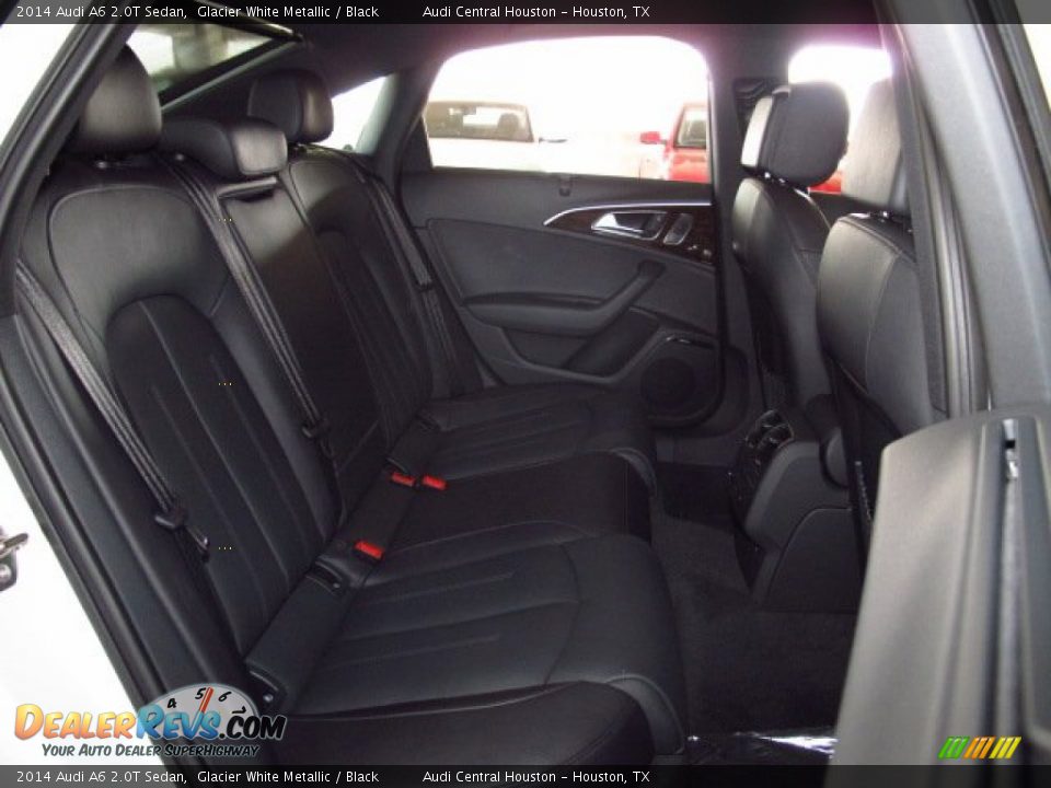 2014 Audi A6 2.0T Sedan Glacier White Metallic / Black Photo #16
