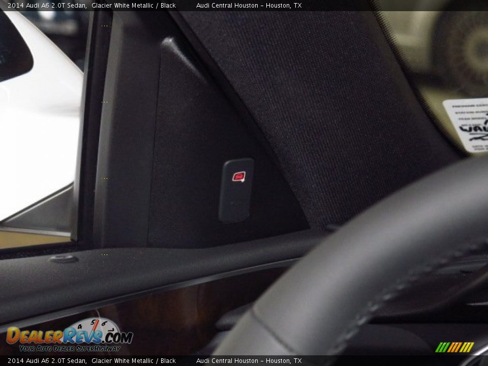 2014 Audi A6 2.0T Sedan Glacier White Metallic / Black Photo #22