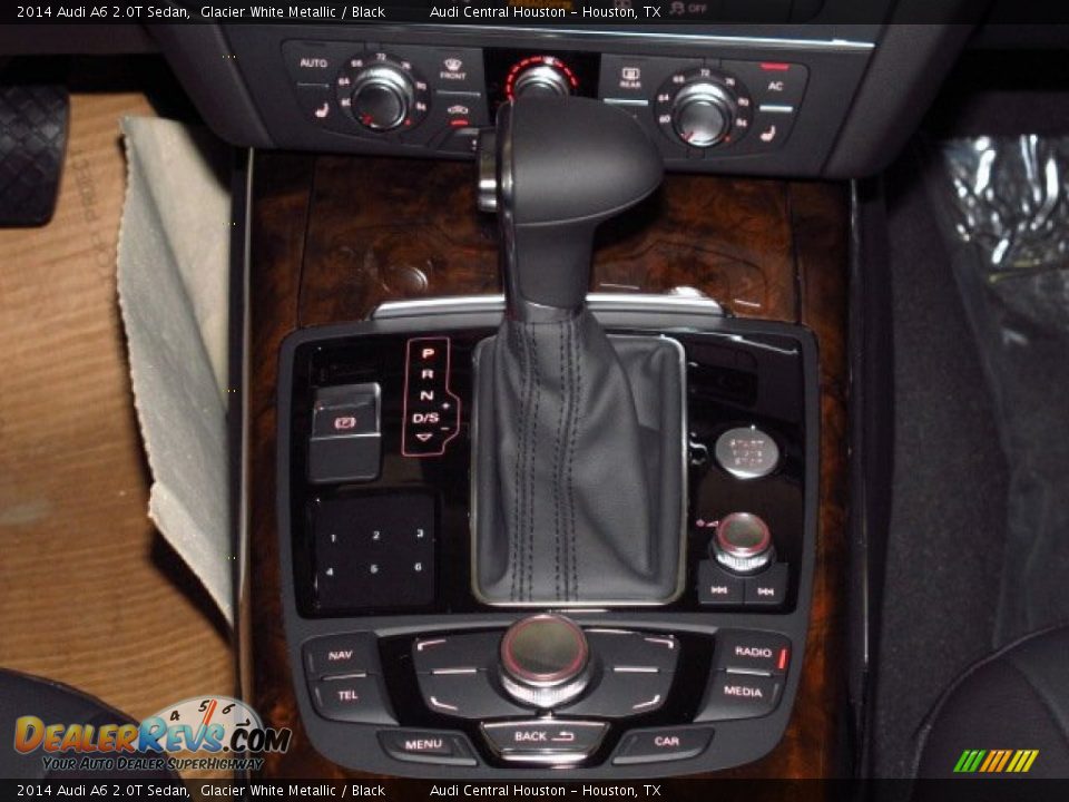 2014 Audi A6 2.0T Sedan Glacier White Metallic / Black Photo #25