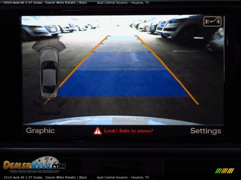 2014 Audi A6 2.0T Sedan Glacier White Metallic / Black Photo #27