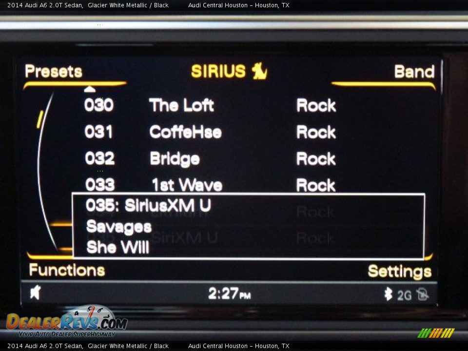 2014 Audi A6 2.0T Sedan Glacier White Metallic / Black Photo #28