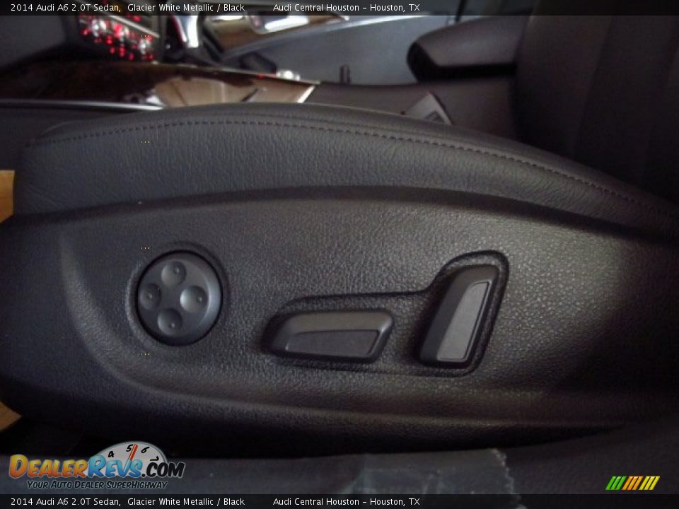 2014 Audi A6 2.0T Sedan Glacier White Metallic / Black Photo #31