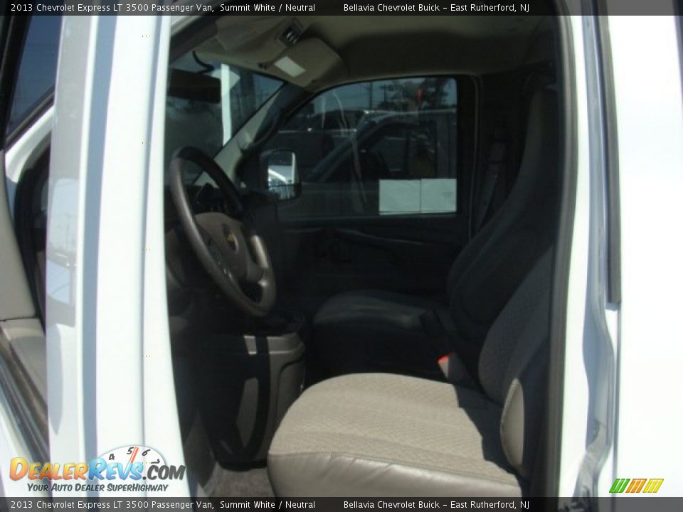 2013 Chevrolet Express LT 3500 Passenger Van Summit White / Neutral Photo #7