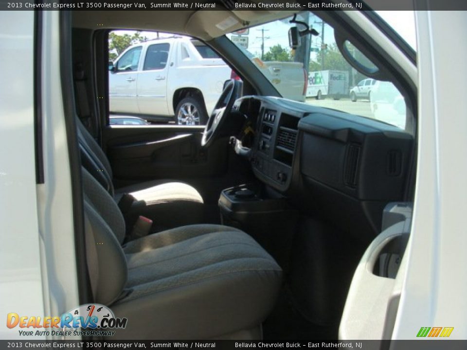 2013 Chevrolet Express LT 3500 Passenger Van Summit White / Neutral Photo #8