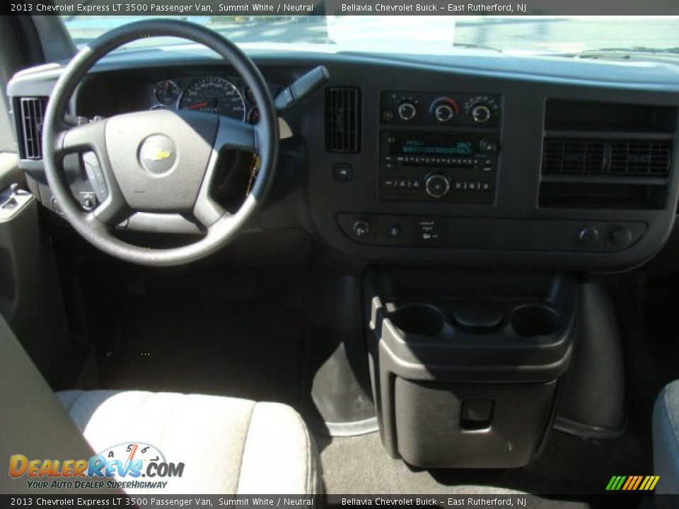 2013 Chevrolet Express LT 3500 Passenger Van Summit White / Neutral Photo #9