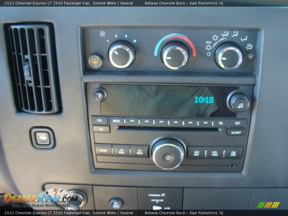 2013 Chevrolet Express LT 3500 Passenger Van Summit White / Neutral Photo #11