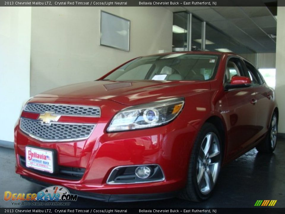 2013 Chevrolet Malibu LTZ Crystal Red Tintcoat / Cocoa/Light Neutral Photo #1