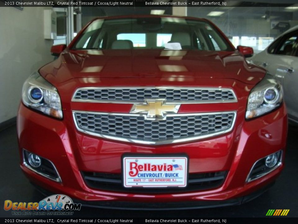 2013 Chevrolet Malibu LTZ Crystal Red Tintcoat / Cocoa/Light Neutral Photo #2