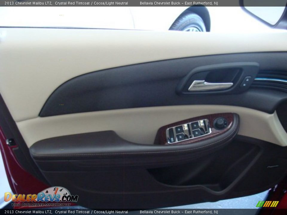 2013 Chevrolet Malibu LTZ Crystal Red Tintcoat / Cocoa/Light Neutral Photo #6
