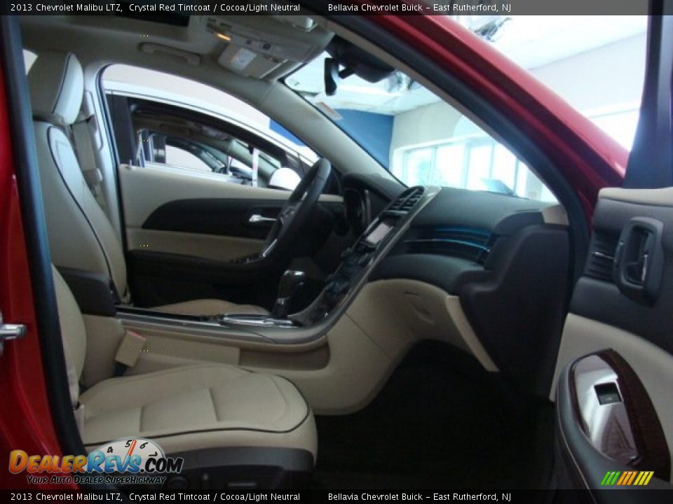2013 Chevrolet Malibu LTZ Crystal Red Tintcoat / Cocoa/Light Neutral Photo #8