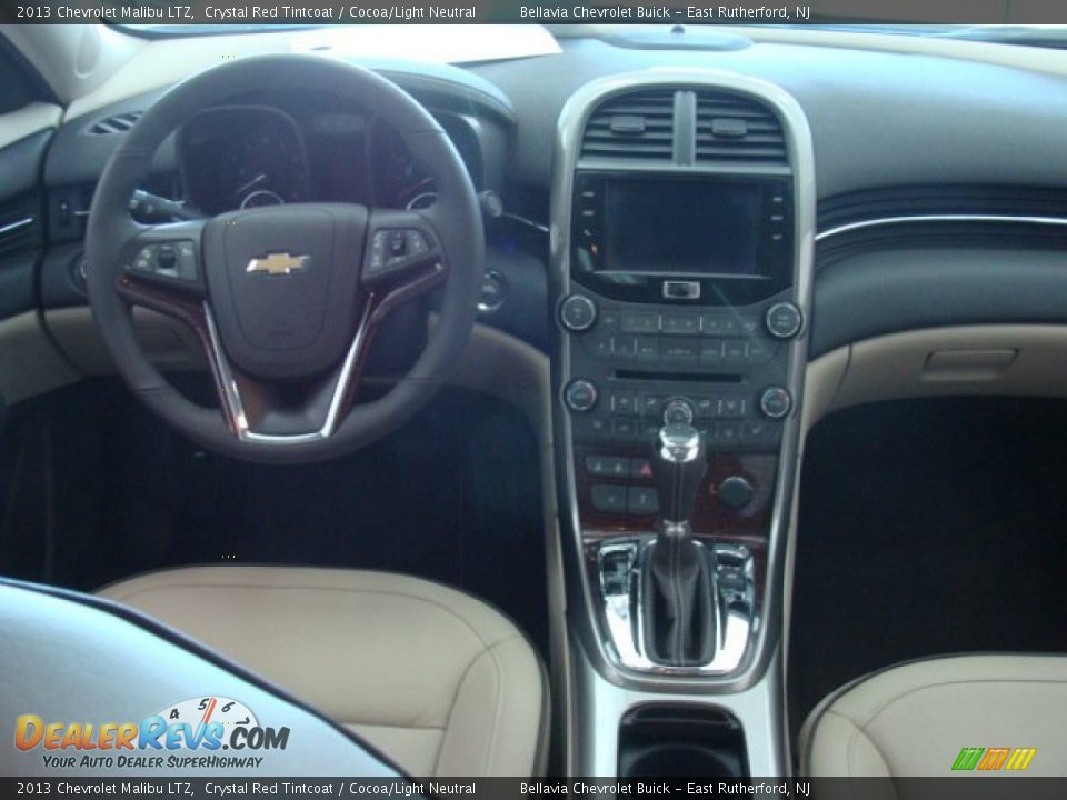 2013 Chevrolet Malibu LTZ Crystal Red Tintcoat / Cocoa/Light Neutral Photo #9