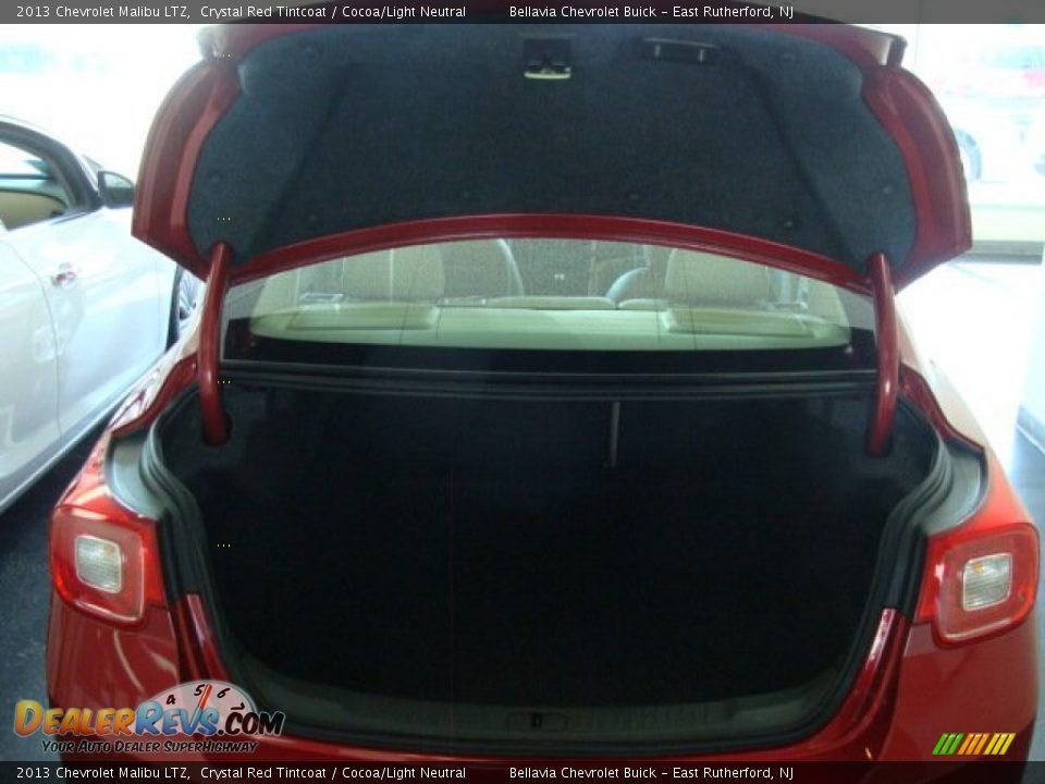 2013 Chevrolet Malibu LTZ Crystal Red Tintcoat / Cocoa/Light Neutral Photo #13