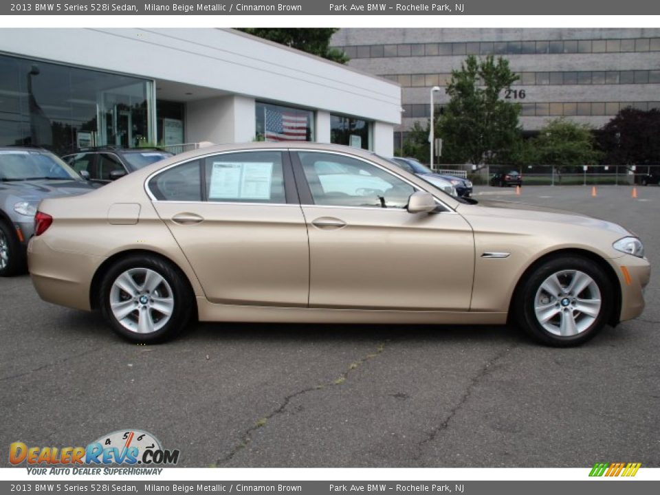 Milano Beige Metallic 2013 BMW 5 Series 528i Sedan Photo #4