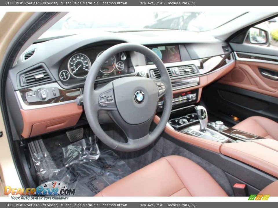 Cinnamon Brown Interior - 2013 BMW 5 Series 528i Sedan Photo #10