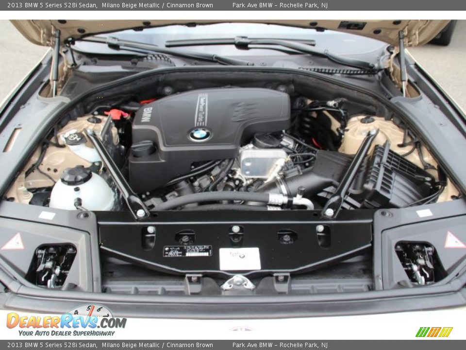 2013 BMW 5 Series 528i Sedan 2.0 Liter DI TwinPower Turbocharged DOHC 16-Valve VVT 4 Cylinder Engine Photo #30