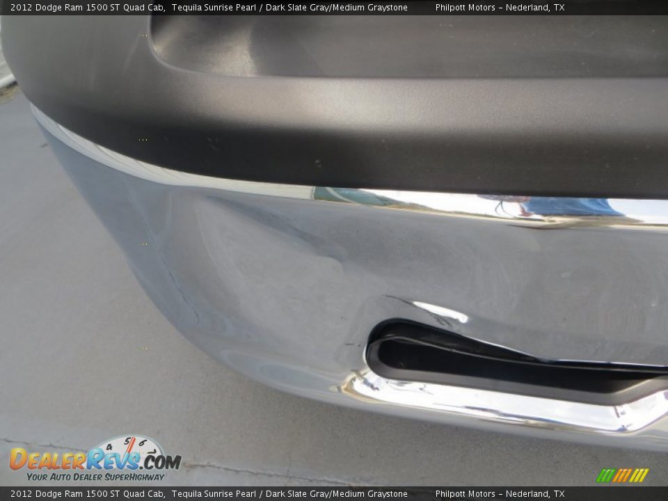 2012 Dodge Ram 1500 ST Quad Cab Tequila Sunrise Pearl / Dark Slate Gray/Medium Graystone Photo #9