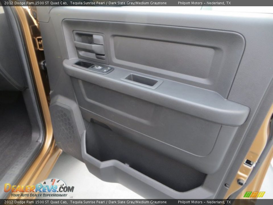 2012 Dodge Ram 1500 ST Quad Cab Tequila Sunrise Pearl / Dark Slate Gray/Medium Graystone Photo #20