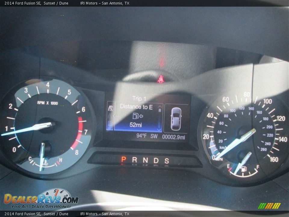 2014 Ford Fusion SE Gauges Photo #18