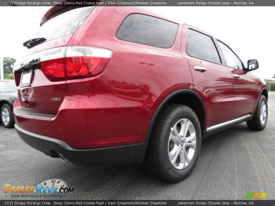 2013 Dodge Durango Crew Deep Cherry Red Crystal Pearl / Dark Graystone/Medium Graystone Photo #3