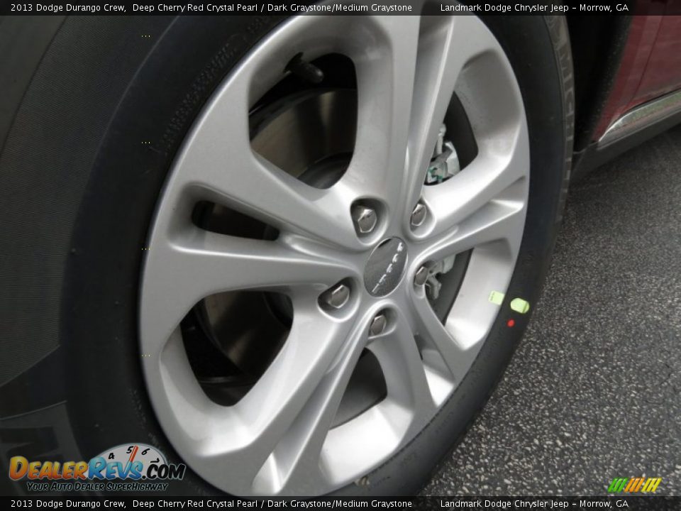 2013 Dodge Durango Crew Deep Cherry Red Crystal Pearl / Dark Graystone/Medium Graystone Photo #5