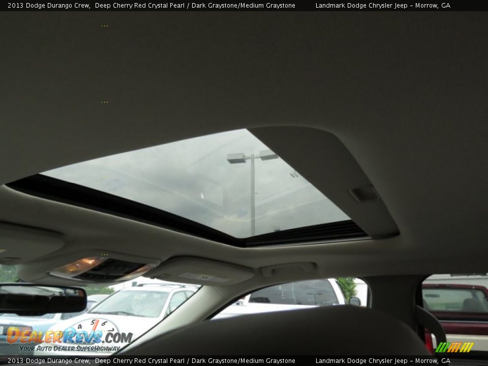 2013 Dodge Durango Crew Deep Cherry Red Crystal Pearl / Dark Graystone/Medium Graystone Photo #9