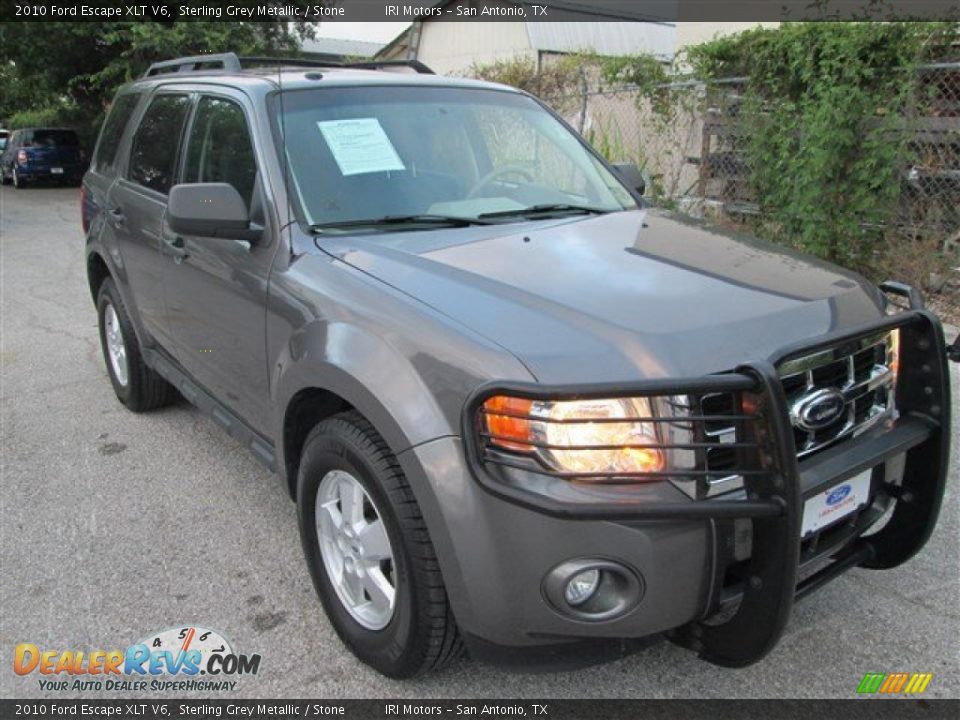 2010 Ford Escape XLT V6 Sterling Grey Metallic / Stone Photo #1