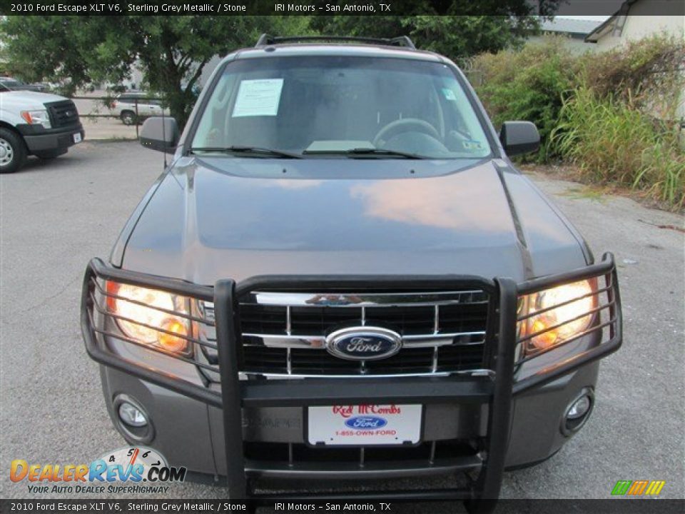 2010 Ford Escape XLT V6 Sterling Grey Metallic / Stone Photo #2