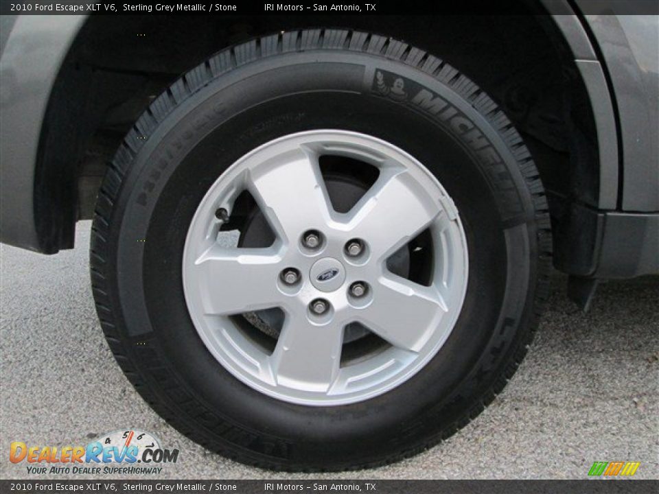 2010 Ford Escape XLT V6 Sterling Grey Metallic / Stone Photo #4