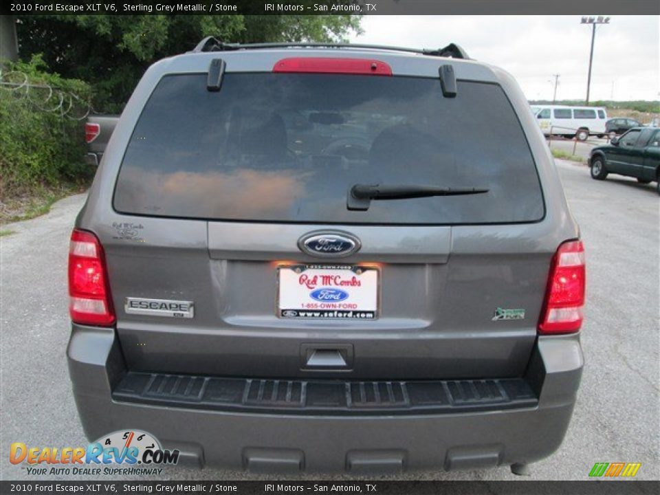 2010 Ford Escape XLT V6 Sterling Grey Metallic / Stone Photo #5