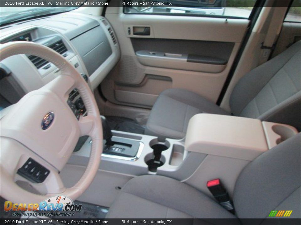 2010 Ford Escape XLT V6 Sterling Grey Metallic / Stone Photo #7