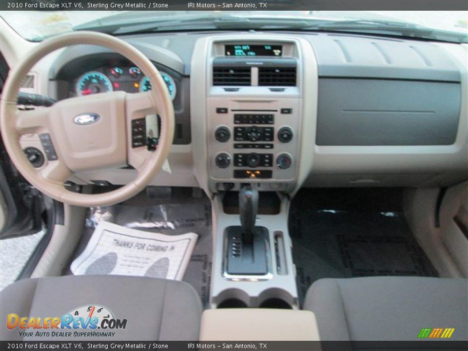 2010 Ford Escape XLT V6 Sterling Grey Metallic / Stone Photo #10