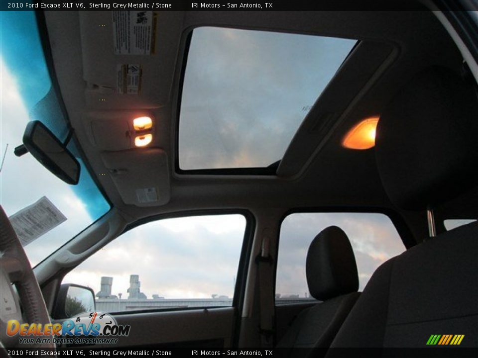 2010 Ford Escape XLT V6 Sterling Grey Metallic / Stone Photo #11
