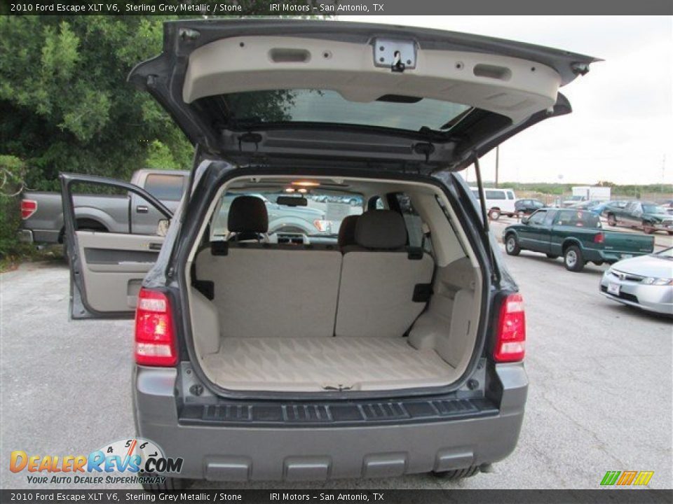 2010 Ford Escape XLT V6 Sterling Grey Metallic / Stone Photo #12