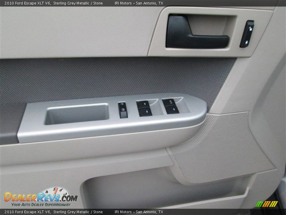 2010 Ford Escape XLT V6 Sterling Grey Metallic / Stone Photo #15