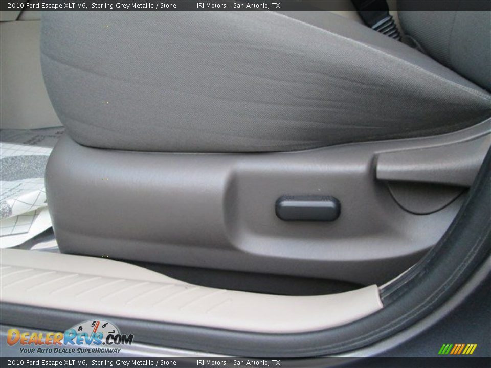 2010 Ford Escape XLT V6 Sterling Grey Metallic / Stone Photo #16