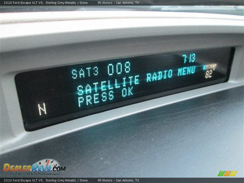 2010 Ford Escape XLT V6 Sterling Grey Metallic / Stone Photo #18