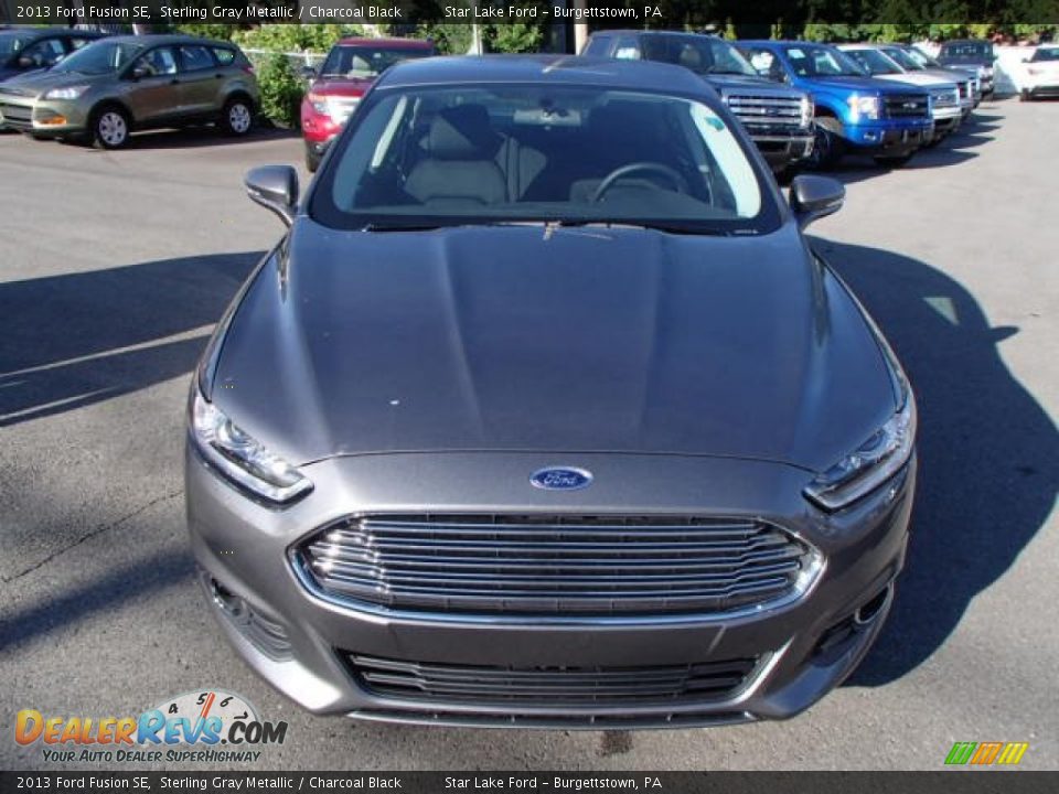 2013 Ford Fusion SE Sterling Gray Metallic / Charcoal Black Photo #2