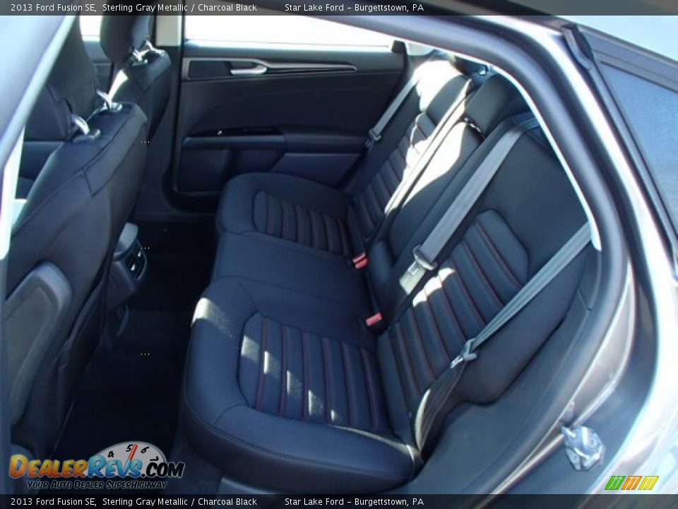 2013 Ford Fusion SE Sterling Gray Metallic / Charcoal Black Photo #12