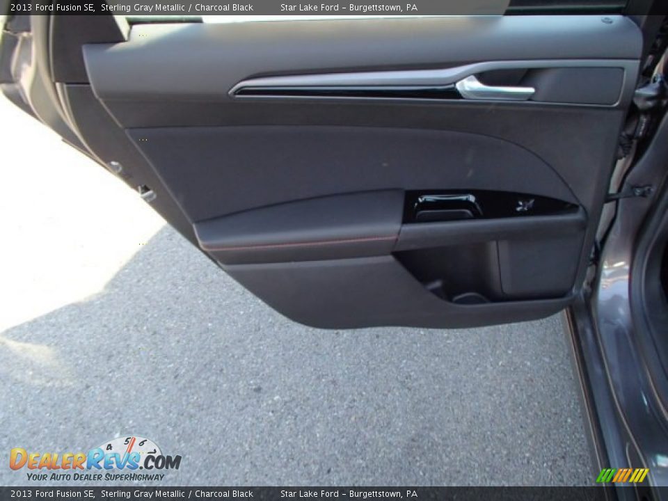 2013 Ford Fusion SE Sterling Gray Metallic / Charcoal Black Photo #13