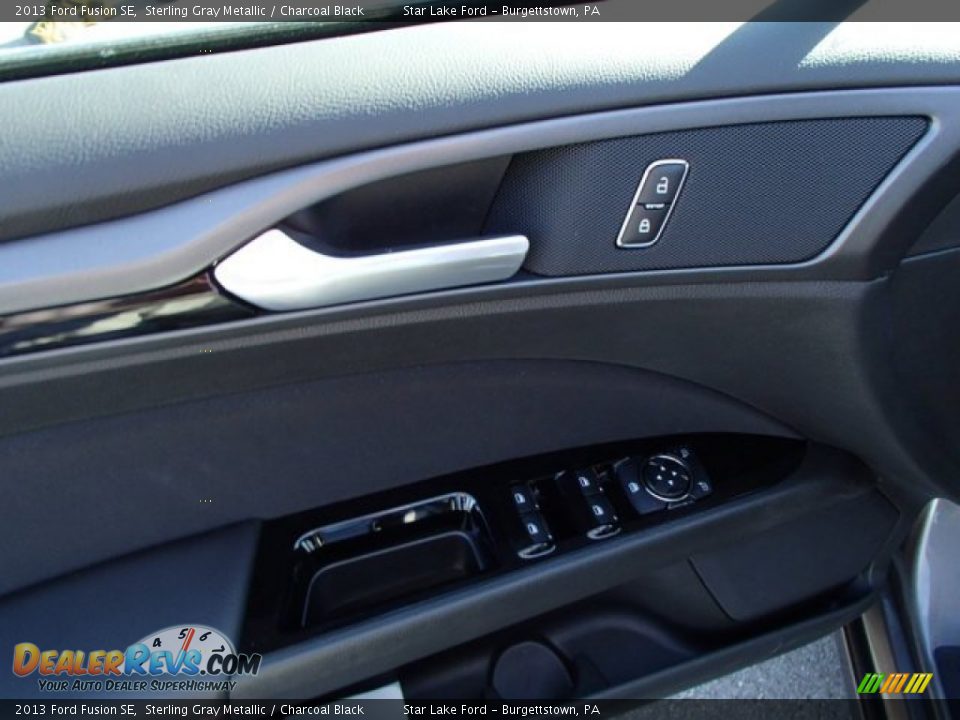 2013 Ford Fusion SE Sterling Gray Metallic / Charcoal Black Photo #15
