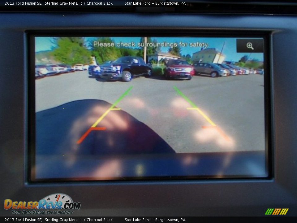 2013 Ford Fusion SE Sterling Gray Metallic / Charcoal Black Photo #18