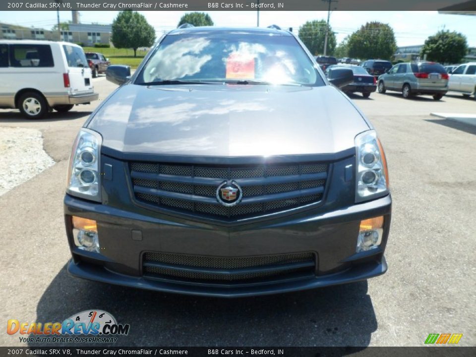 2007 Cadillac SRX V8 Thunder Gray ChromaFlair / Cashmere Photo #3