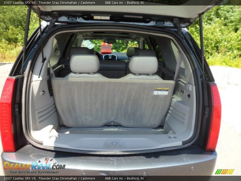 2007 Cadillac SRX V8 Thunder Gray ChromaFlair / Cashmere Photo #12