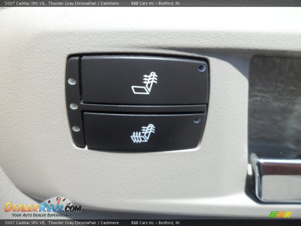 2007 Cadillac SRX V8 Thunder Gray ChromaFlair / Cashmere Photo #17