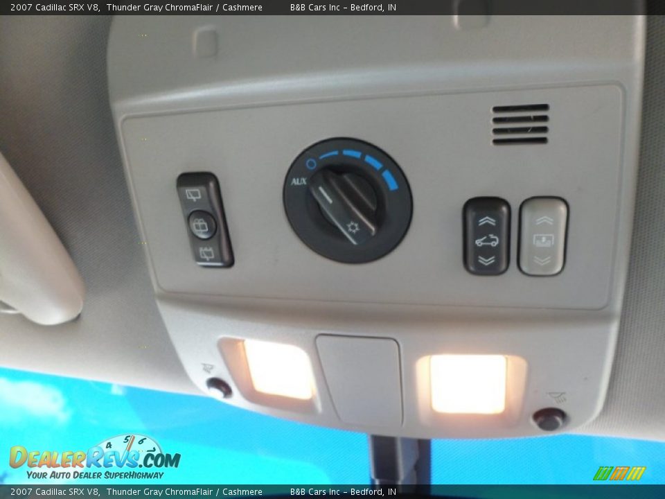 2007 Cadillac SRX V8 Thunder Gray ChromaFlair / Cashmere Photo #21