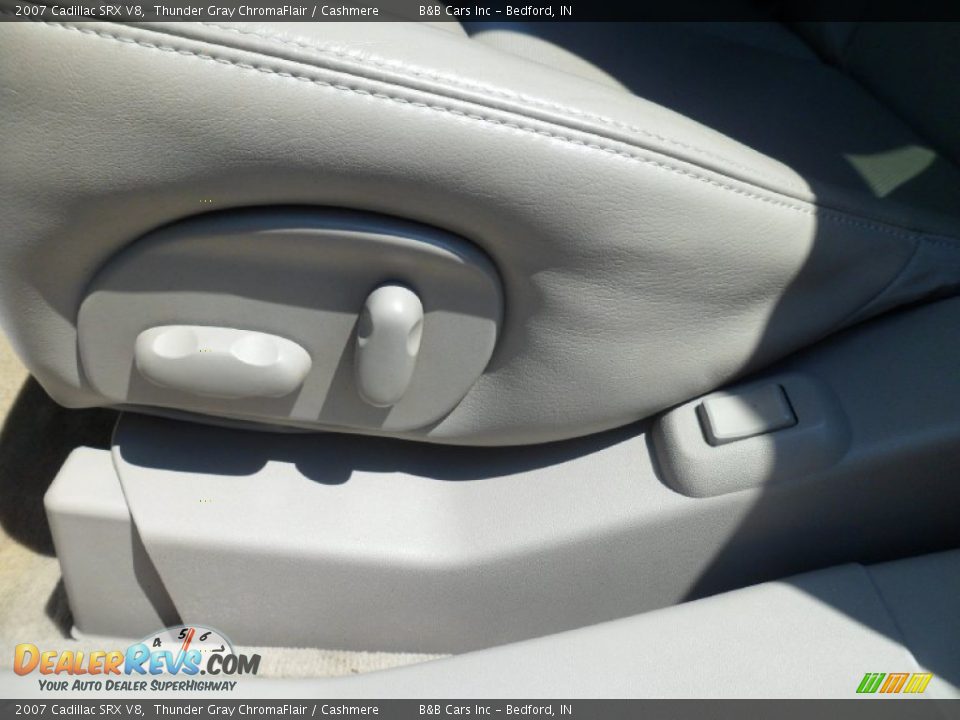 2007 Cadillac SRX V8 Thunder Gray ChromaFlair / Cashmere Photo #27