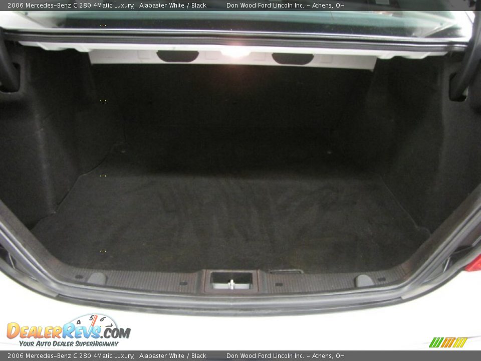 2006 Mercedes-Benz C 280 4Matic Luxury Alabaster White / Black Photo #4